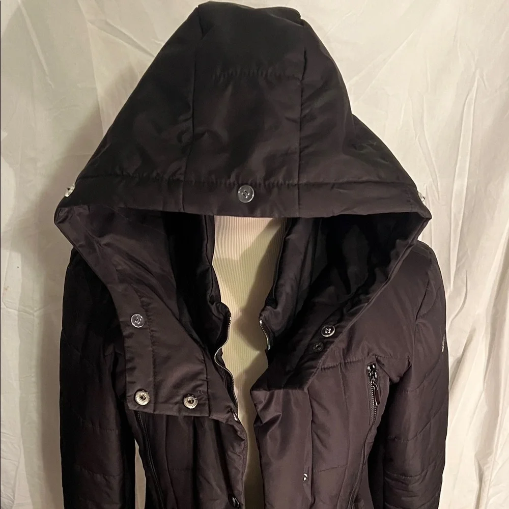 Guess Women's Black Puffer Jacket - Picture 2 of 15